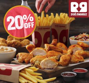 DEAL: Red Rooster Latest Delivery Vouchers ($25 Aussie Fried Feast, $24 Aussie Favourite, $12 Rippa Tender Box/Reds Tender Box) 8