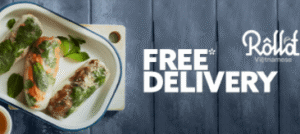 DEAL: Roll'd - Free Delivery with $25 Spend on Mondays to Wednesdays via Menulog (until 29 November 2023) 3