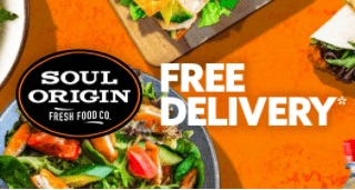 DEAL: Soul Origin - Free Delivery with $15 Spend via Menulog (until 25 December 2022) 10