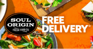 DEAL: Soul Origin - Free Delivery with $15 Spend via Menulog (until 25 December 2022) 5