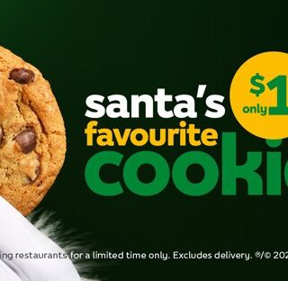 DEAL: Subway - $1 Cookie 6