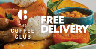 DEAL: The Coffee Club - Free Delivery via Menulog (until 7 December 2020) 7