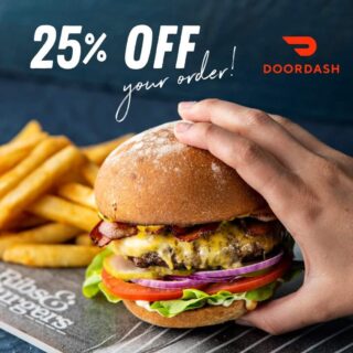 DEAL: Ribs & Burgers - 25% off via DoorDash (until 17 December 2020) 1