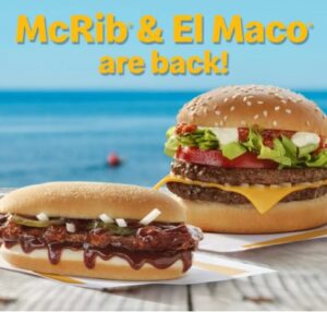NEWS: McDonald's McRib & El Maco are back 27 NEWS: McDonald's McRib & El Maco are back 1