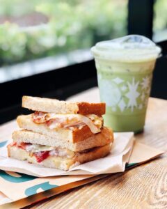 DEAL: Starbucks - $6.50 Turkey & Cranberry Toastie with Any Beverage Between 11am-3pm 4 DEAL: Starbucks - $6.50 Turkey & Cranberry Toastie with Any Beverage Between 11am-3pm 4