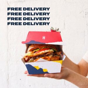 DEAL: Huxtaburger - Free Delivery with $25+ Spend via Deliveroo (until 20 December 2020) 1