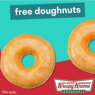 DEAL: Krispy Kreme - 4 Free Original Glazed Doughnuts with $20+ Spend via Deliveroo 9