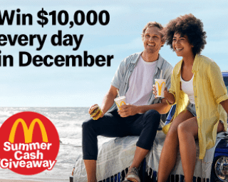 NEWS: McDonald's Summer Cash Giveaway - Win $10,000 Every Day with $10 Purchase (10 Winners Daily until 31 December 2020) 10 NEWS: McDonald's Summer Cash Giveaway - Win $10,000 Every Day with $10 Purchase (10 Winners Daily until 31 December 2020) 10