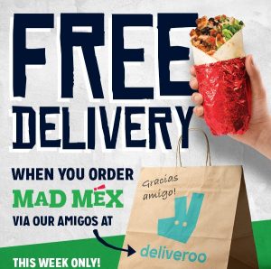 DEAL: Mad Mex - Free Delivery with $20+ Spend via Deliveroo (until 13 February 2022) 10