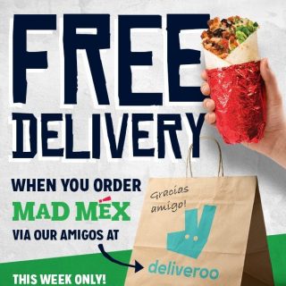 DEAL: Mad Mex - Free Delivery with $20+ Spend via Deliveroo (until 31 January 2022) 2