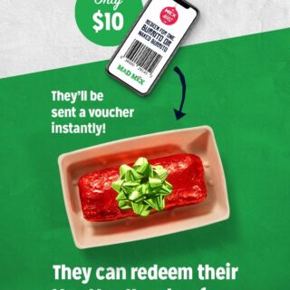 DEAL: Mad Mex - $10 Burrito or Naked Burrito Voucher including $2 OzHarvest Donation 4
