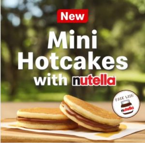 NEWS: McDonald's Mini Hotcakes with Nutella 3