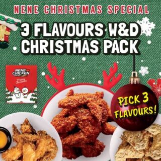 DEAL: Nene Chicken Christmas Pack - 18 Wingettes & Drumettes for $28.45 (VIC/NSW) $29,45 (QLD), 12 Wings for $28.45 (WA) $31.20 (NT) 10