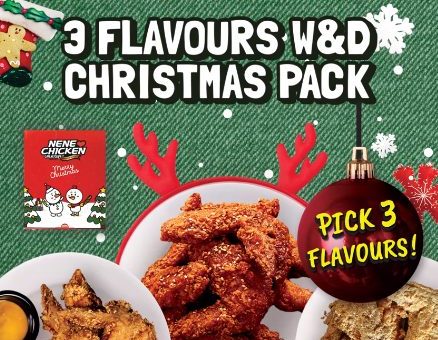 DEAL: Nene Chicken Christmas Pack - 18 Wingettes & Drumettes for $21.95 (VIC/NSW/QLD), 12 Wings for $19.95(WA)/$21.95 (NT) 8