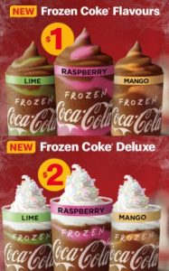 NEWS: McDonald's - New $1 Frozen Coke Flavours & $2 Frozen Coke Deluxe 3