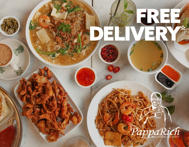 DEAL: PappaRich - Free Delivery via Menulog 9