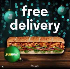 DEAL: Subway - Free Delivery with $30 Spend via Deliveroo (until 21 November 2021) 6