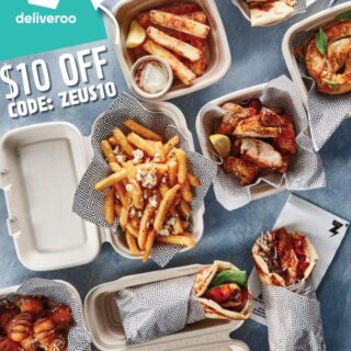 DEAL: Zeus Street Greek - $10 off with $20 Spend for New Users via Deliveroo (until 31 January 2021) 2