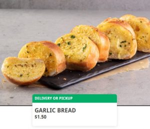 DEAL: Domino's - $1.50 Garlic Bread via Domino's App (16 January 2021) 3