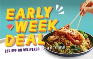 DEAL: Chat Thai - 20% off Orders over $40 via Deliveroo on Mondays-Wednesdays (until 10 March 2021) 2