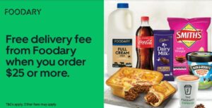 DEAL: The Foodary / Caltex Starmart / Caltex Woolworths Metro - Free Delivery via Uber Eats with $25 Spend 6