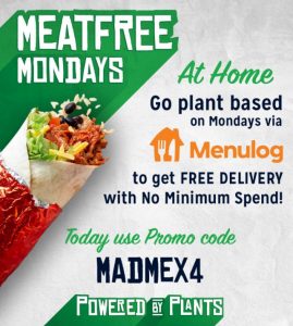 DEAL: Mad Mex - Free Delivery with No Minimum Spend on Mondays in January via Menulog 11