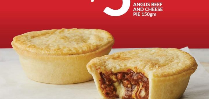DEAL: OTR - 2 Angus Beef & Cheese Pies for $5 9