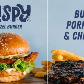 DEAL: Ribs & Burgers - $10 Crispy Chicken Schnitzel Burger ($19.90 with Pork Riblet & Chips) 8