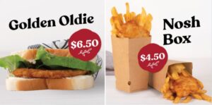DEAL: Schnitz - $6.50 Golden Oldie Sandwich & $4.50 Nosh Box 3