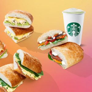 DEAL: Starbucks - $6.95 Panini with Any Beverage Between 11am-3pm 9