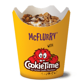 NEWS: McDonald's launches Cookie Time McFlurry in Australia 2 NEWS: McDonald's launches Cookie Time McFlurry in Australia 2