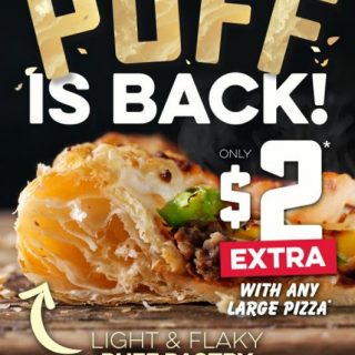 NEWS: Domino's Puff Pastry Crust is Back 1