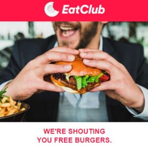 DEAL: EatClub App - Free Burgers at Participating Sydney Restaurants (10-11 February 2021) 1