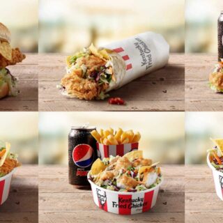 NEWS: KFC Crunch Range - Zinger Crunch Burger, Twister & Bowl, Original Crunch Twister & Bowl, Crunchy Jalapeno Slaw 3