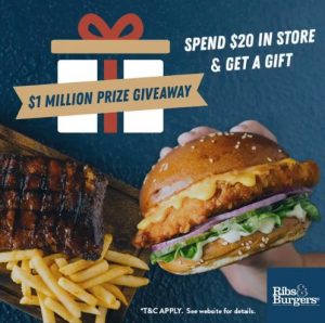DEAL: Ribs & Burgers - Free Gift with $20 Purchase (until 28 February 2021) 5