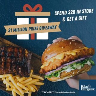 DEAL: Ribs & Burgers - Free Gift with $20 Purchase (until 28 February 2021) 7