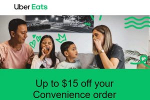 DEAL: Uber Eats - $15 off Convenience Order with No Minimum Spend (until 28 February 2021) 11