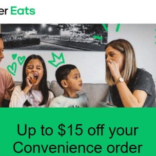 DEAL: Uber Eats - $15 off Convenience Order with No Minimum Spend (until 28 February 2021) 5