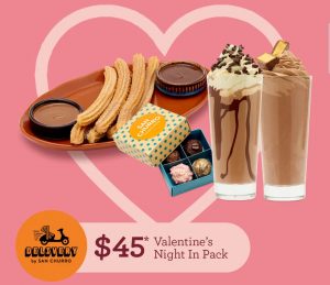 DEAL: San Churro - $45 Valentines Night In Pack via San Churro Delivery 4