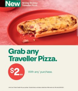 DEAL: 7-Eleven – $2 Traveller Pizza with Any Purchase (until 29 March 2021) 5
