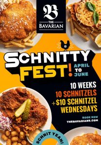 DEAL: The Bavarian - $10 Schnitzels on Wednesdays for 10 Weeks from 31 March 2021 3