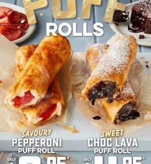 NEWS: Domino's - Pepperoni Puff Roll & Choc Lava Puff Roll 10