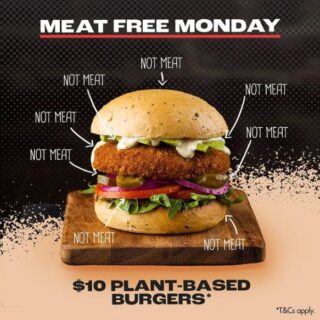 DEAL: Burger Urge - $10 Plant Based Burgers on Mondays 6