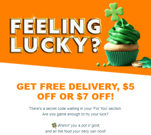 DEAL: Menulog - $7 off or $5 off or Free Delivery with $25 Spend at Delivered By Restaurants for Targeted Users (until 18 March 2021) 8