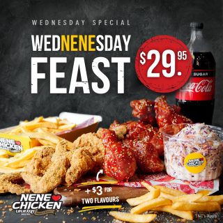 DEAL: Nene Chicken - $29.95 Wed-nene-sday Feast on Wednesdays 9