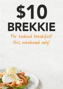 DEAL: Rashays - $10 Breakfast Menu with Booking (27-28 March 2021) 3