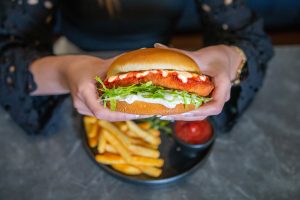 DEAL: Rashays - $10 Parmy Burger with Chips (17 March 2021) 3