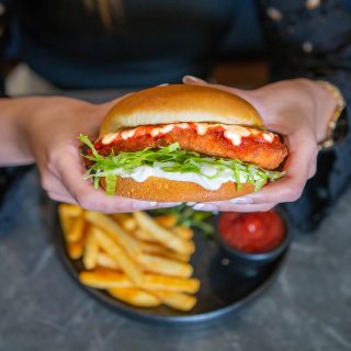DEAL: Rashays - $10 Parmy Burger with Chips (17 March 2021) 10