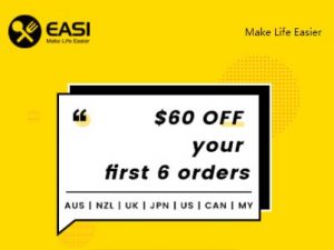 DEAL: EASI - $60 off First 6 Orders - $10 off Each Order 4