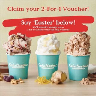 DEAL: Gelatissimo - Buy One Get One Free Gelato via Facebook (until 5 April 2021) 6